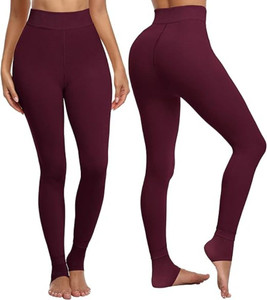 JMT Wear Fleece Lined Leggings Women Thick High Waisted Winter Warm Leggings Women Pyjama Thermal