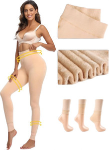 KALRA MAGIC Winter Warm Leggings Women Thermal Leggings Pants Fleece Lined Thick Tights Women Pyjama Thermal