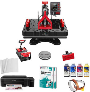 Print Digits Heavy Duty Teflon Coated 5 in 1 Combo machine full setup 3D Printer