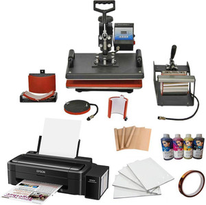 Print Digits 5 in 1 Combo heavy duty machine full setup with Printer 3D Printer