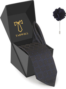 TADWILL Brass Cufflink & Tie Pin Set