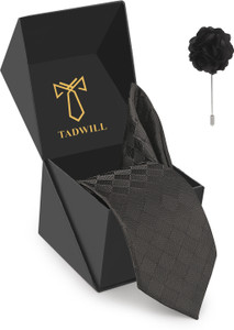 TADWILL Brass Cufflink & Tie Pin Set