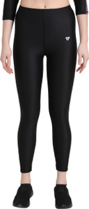 Kyk Solid Men Black Tights