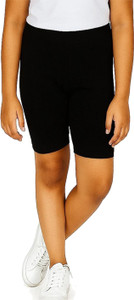 NEXTSTEP Solid Girls Black Tights