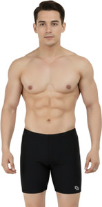 Sportinger Solid Men Black Tights