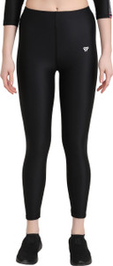 Kyk Solid Men Black Tights