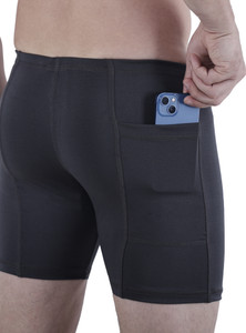 TroopLine Solid Men Grey Tights