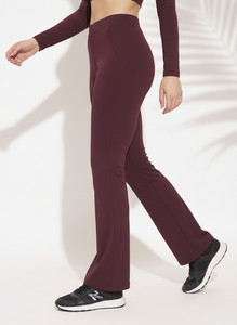 Vogaan Solid Women Purple Tights