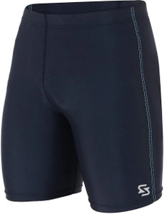 Sportinger Solid Men Blue Tights