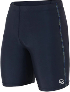 Sportinger Solid Men Blue Tights