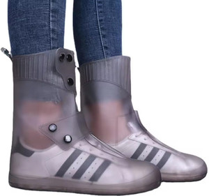 TU4 Enterprise 10 inch Rain Boots for Women Waterproof, Thickened