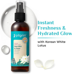 Pilgrim White Lotus Face Mist & Toner 100ml - Image 6