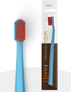 Clove 4160 Bristles Toothbrush for Sensitive Teeth & Gums Diamond shape head Ultra Soft Toothbrush