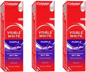 Colgate Visible White Purple Toothpaste - Image 1