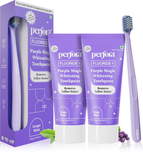 Perfora Purple Whitening Toothpaste & Pack of 2 · 75 g (150 g total) - Image 2