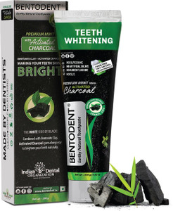 bentodent Charcoal Natural Teeth Whitening Toothpaste 100 g - Image 6