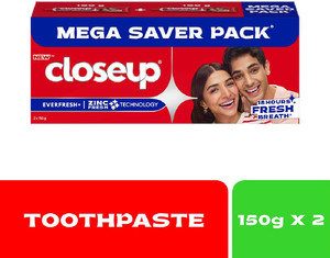 Closeup Long lasting 18 Hours Of Fresh Breath & White Teeth Toothpaste