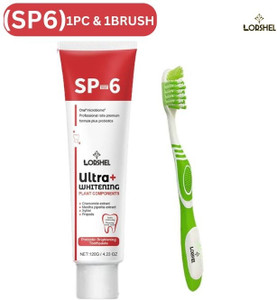6plus Toothpaste LORSHEL Sp 6 Ultra Toothpaste Oral Care Enthusiast with brush ...
