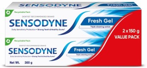 SENSODYNE Fresh Gel 150g x 2 Value Pack (Save Rs 50) Toothpaste
