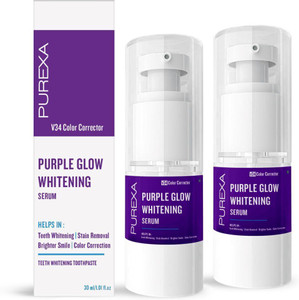 PUREXA Purple Teeth Whitening Toothpaste Serum Pack of 2 - Image 6