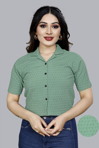 Varidashi Casual Self Design Women Multicolor Top