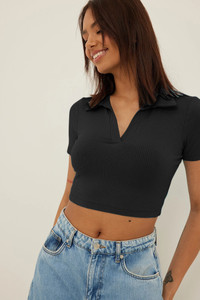 Aahwan Casual Self Design Women Black Top