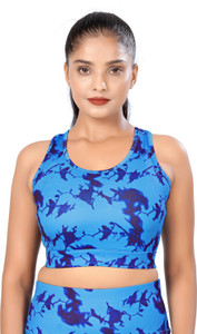 POOJARAN Women Sports Non Padded Bra