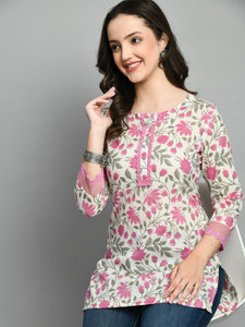 Wearaholic Casual Embroidered Women Multicolor Top