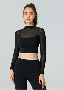 ROKONIC Casual Solid Women Black Top