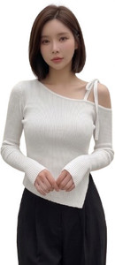 Sowera Casual Self Design Women White Top