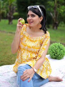 Youthnic Women Printed A-line Kurta