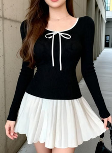 Iskakov Casual Solid Women Black Top