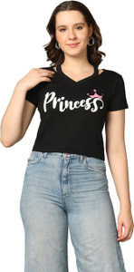 Kamedge Formal Solid Women Black Top