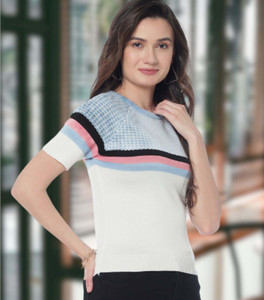 HSR Casual Striped Women Multicolor Top