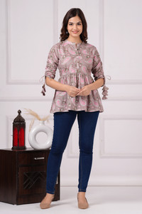 Royal Marque Casual Printed Women Multicolor Top