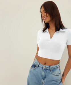 Aahwan Casual Self Design Women White Top