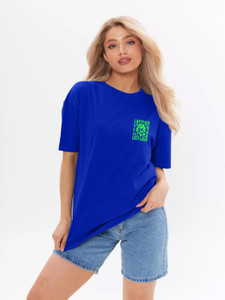 Leotude Casual Printed Women Blue Top