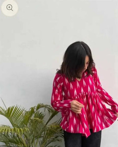 Aadinath Fashion Casual Printed Women Pink Top