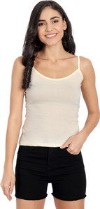 Blazon Casual Solid Women White Top