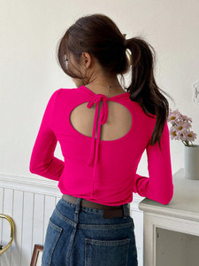 Rajovati Casual Solid Women Pink Top