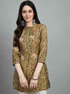 Meesan Casual Printed Women Multicolor Top