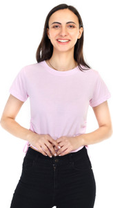 Kamedge Casual Self Design Women Pink Top