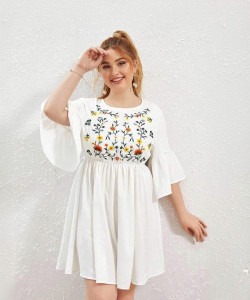 Muskann Casual Ombre Women White Top