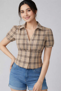 HSINTERNATIOAL Casual Striped Women Multicolor Top