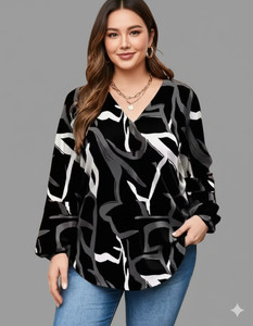 RADHAJITHELABLE Casual Printed Women Pink Top