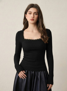 Istyle Can Casual Solid Women Black Top