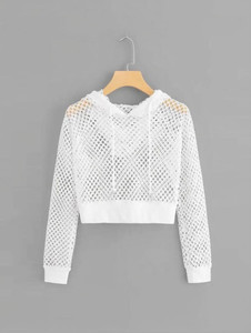 PDKfashions Casual Striped Women White Top