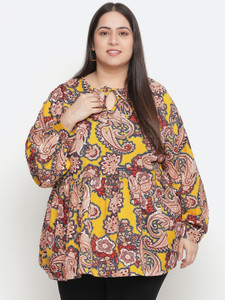 OXOLLOXO Casual Self Design Women Multicolor Top