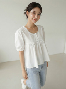 RAHABFAB Casual Self Design Women White Top