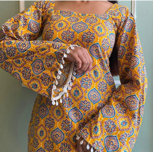 KUNJOO Casual Printed Women Multicolor Top